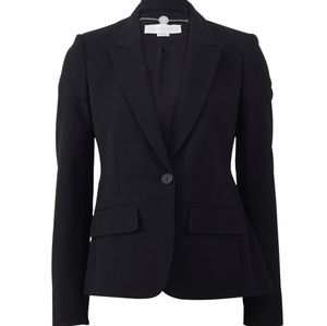 Stella McCartney Fitted Black Jacket Blazer